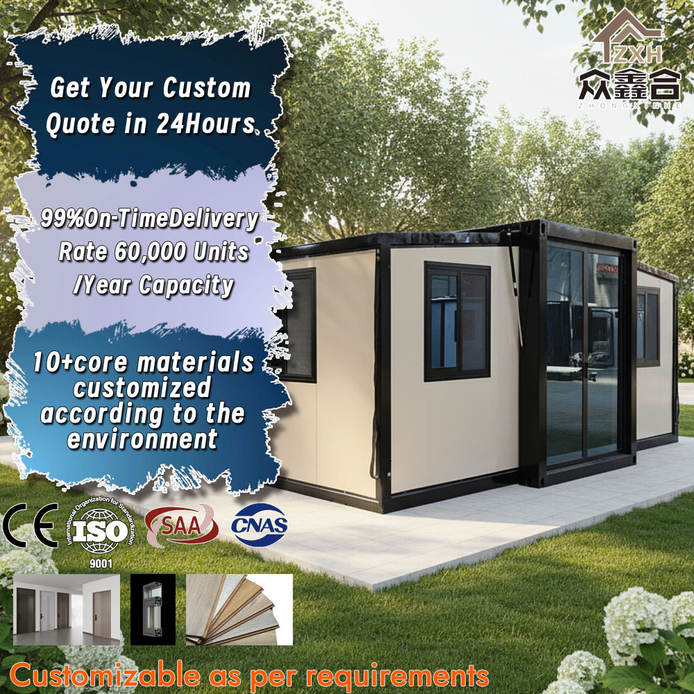 20ft CE Certified Modular Hotel Room Sleep Container Expandable Container Houses Prefabricated Houses