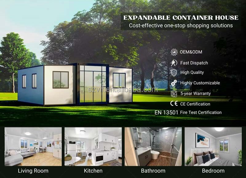 Expandable Container House Display