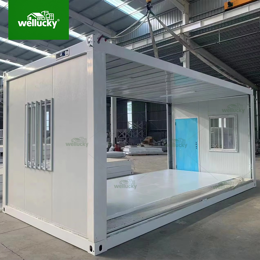 Z Fold Container House Portable Shelter Quick Installation Prefab For Emergency Disaster Relief Construction In The Middle East