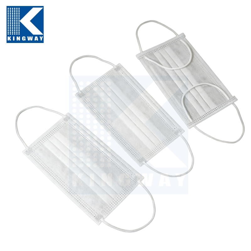 Mascarilla de Limpieza en Masa Premium 3-Ply No Tejida Transpirable Desechable Equipo Protector a Prueba de Polvo Cómoda Suministro de Seguridad Industrial Diario al por Mayor Mascarilla contra el Polvo