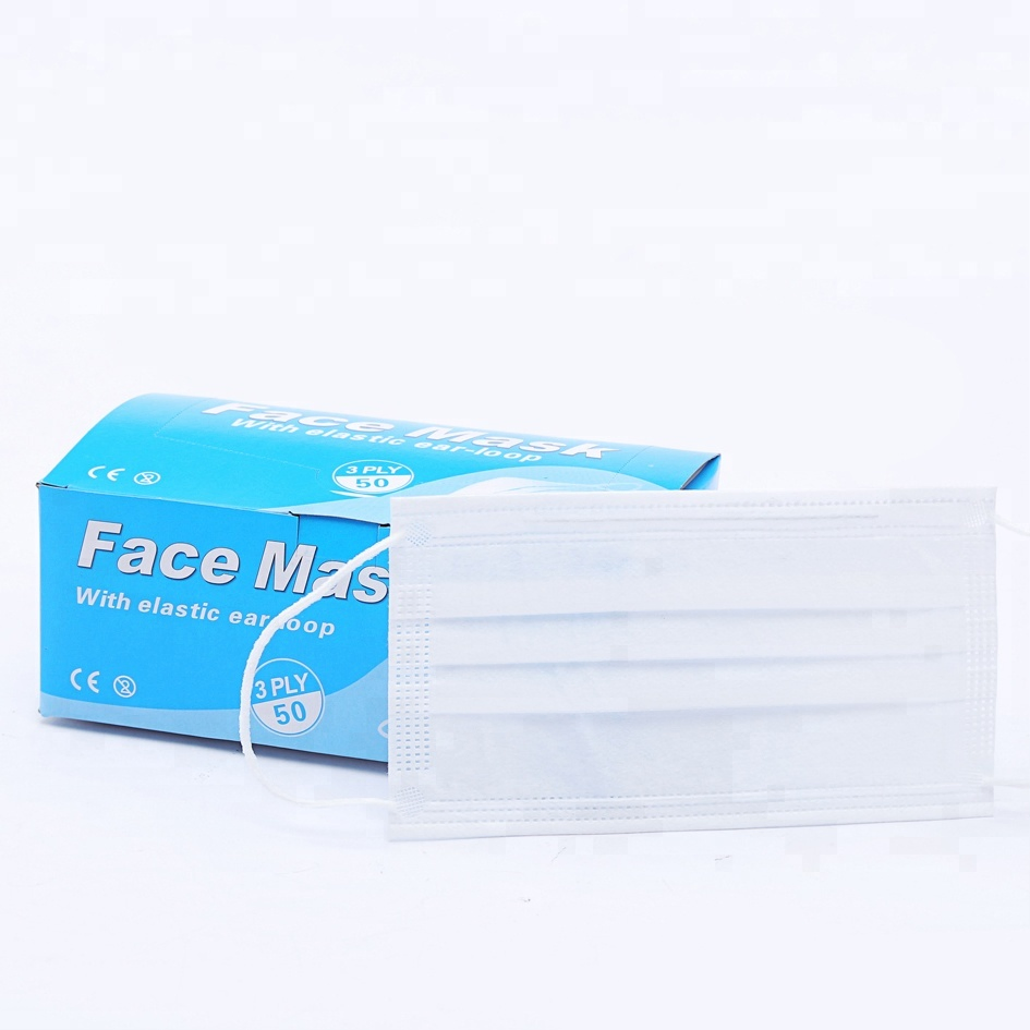 Mascarilla Quirúrgica No Tejida de Uso Diario para la Salud 3ply