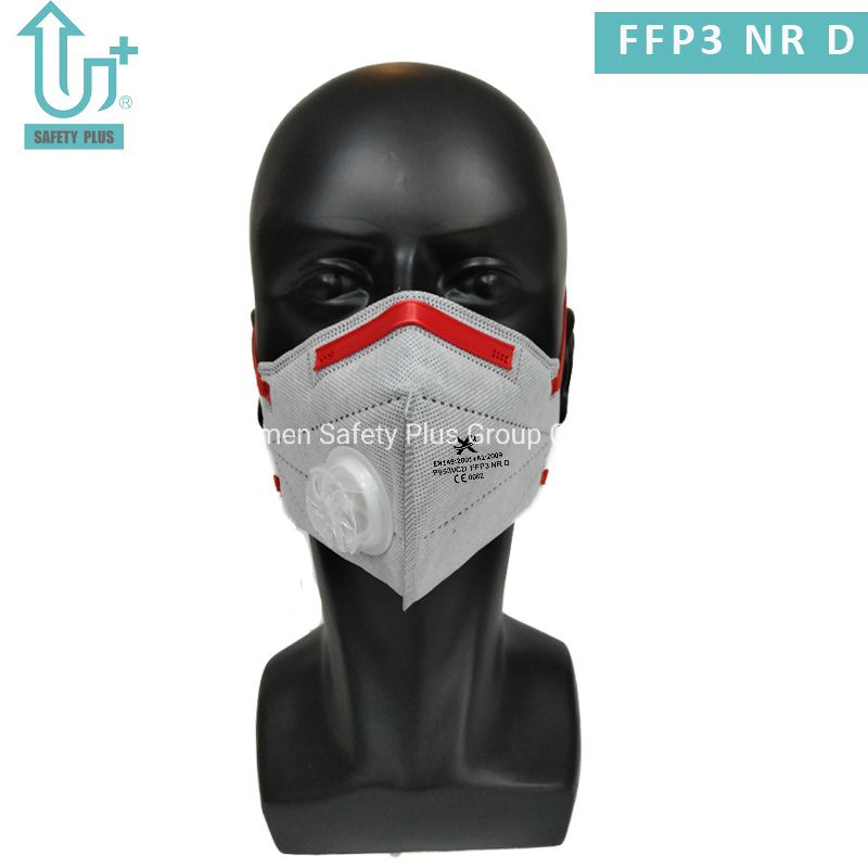 Mascarilla de respiración OEM para adultos con filtración de alta caracterización y carbón activo, protección de salud al por mayor contra partículas FFP3