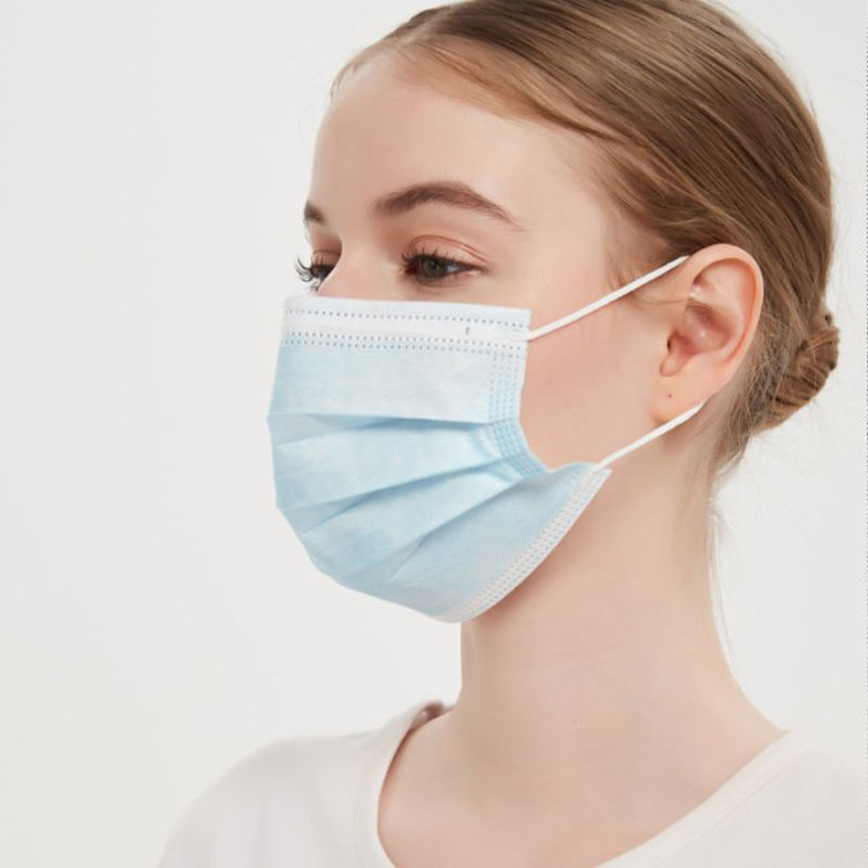 Mascarilla Quirúrgica Desechable No Tejida Médica 3-Layer Certificada Personalizada para Adultos