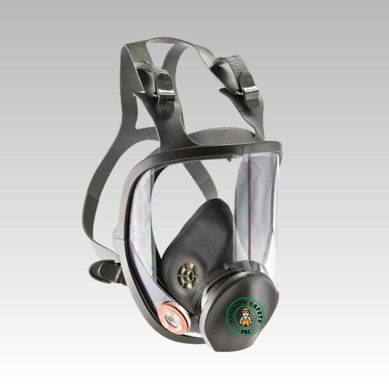 Mascarilla de gas de cara completa PPE para protección respiratoria industrial
