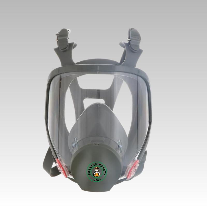 Mascarilla de gas de cara completa PPE para protección respiratoria industrial