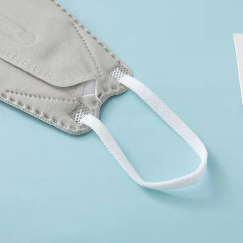 Máscara desechable con forma de pez para adultos Kf94 boca de pez hoja de sauce versión coreana de respirador contra el polvo venta al por mayor protección integral protección personal 3D