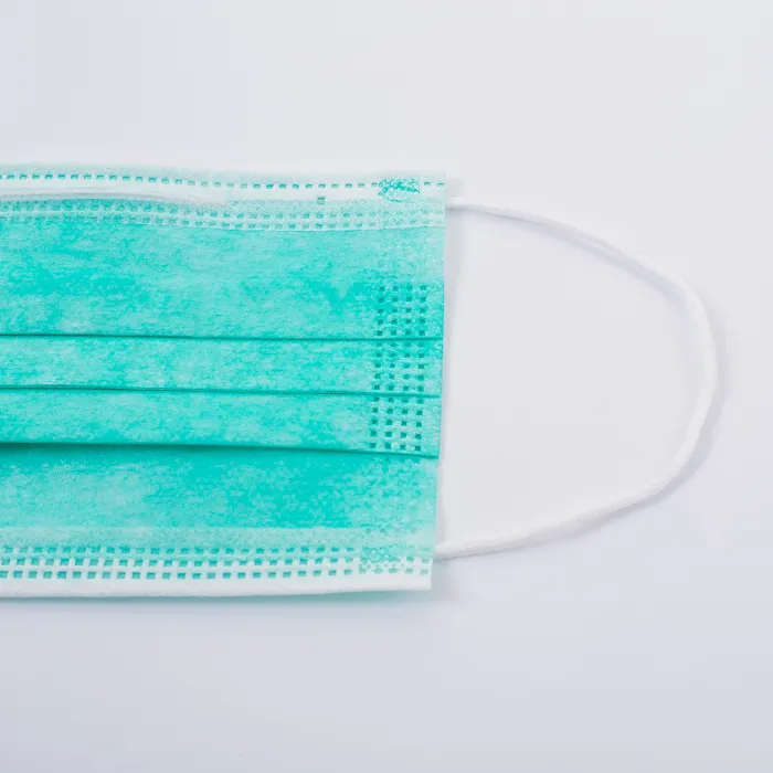 Mascarilla desechable azul 3