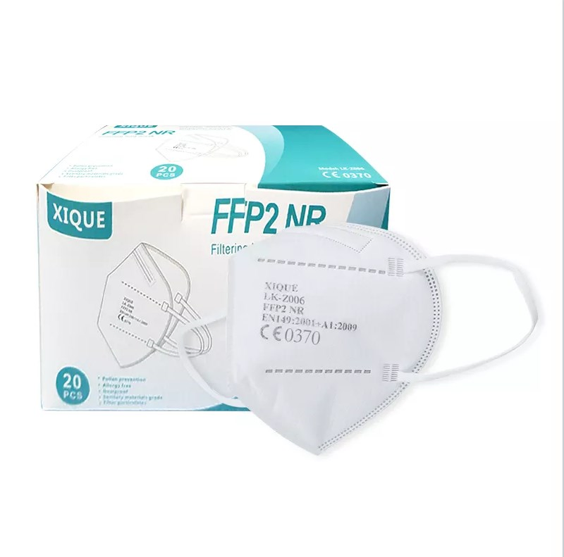 Mascarilla Respiratoria FFP2 Plana Plegable Equipo de Protección Personal para la Industria