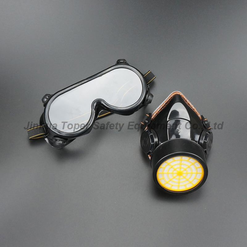 Máscaras respiratorias químicas de cartucho único para productos de seguridad (CR305)