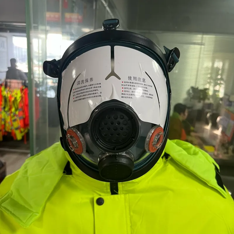 Máscara de gas frontal