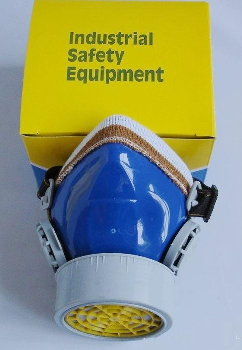 Mascarilla respiratoria de medio rostro de PVC con seguridad de cartucho único 305 máscara de polvo máscara protectora de gas respirador de calidad
