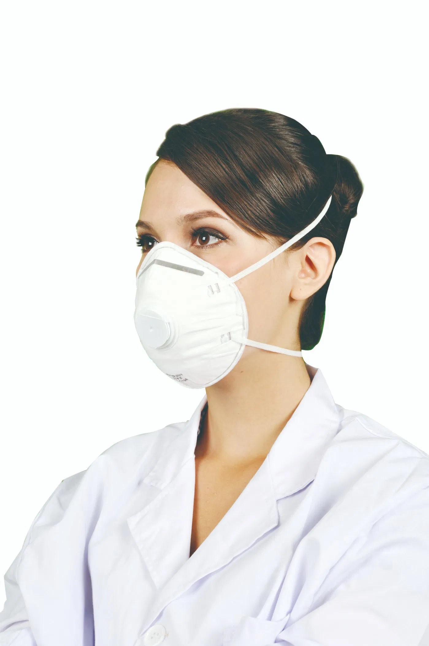 Mascarillas desechables OEM aprobadas por la UE con válvula En149 para máscara de protección personal en minería