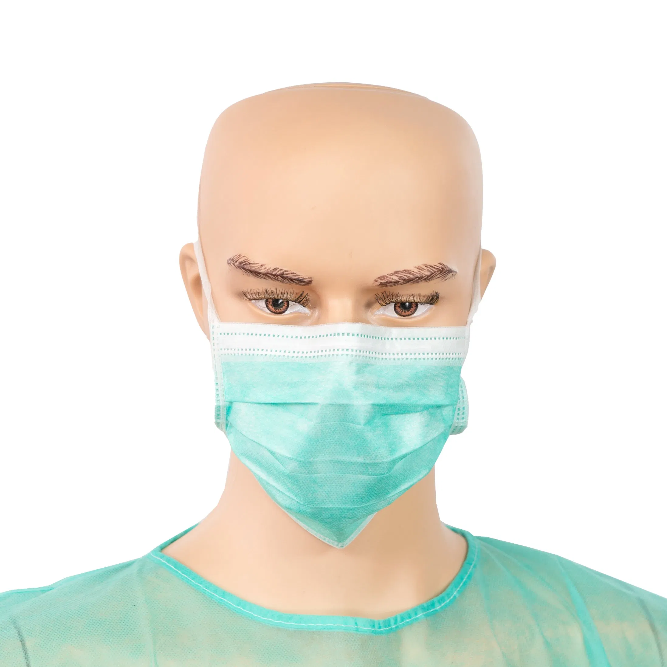 Mascarillas Ecológicas 3-Ply Hechas de Materiales Sostenibles para el Uso Diario de Salud