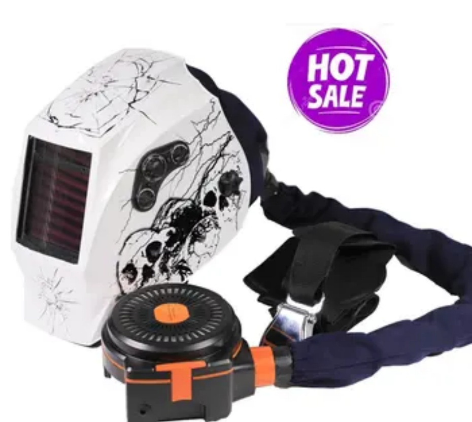 Bonita máscara de soldadura electrónica equipo de protección personal