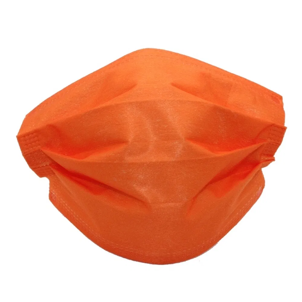 Mascarilla desechable de seguridad no tejida a granel 3-Ply para uso escolar