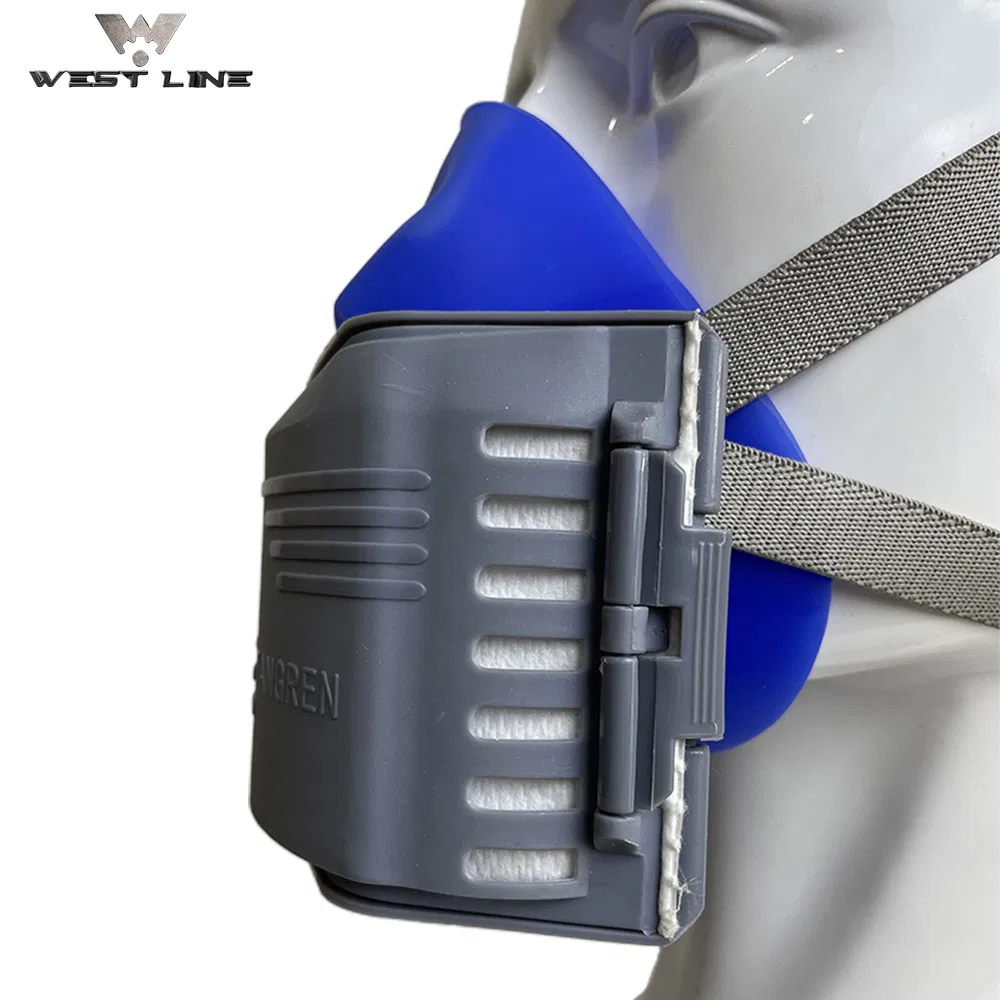 Protección respiratoria soldadura fundición de metal máscara respiratoria purificadora de aire para partículas de polvo