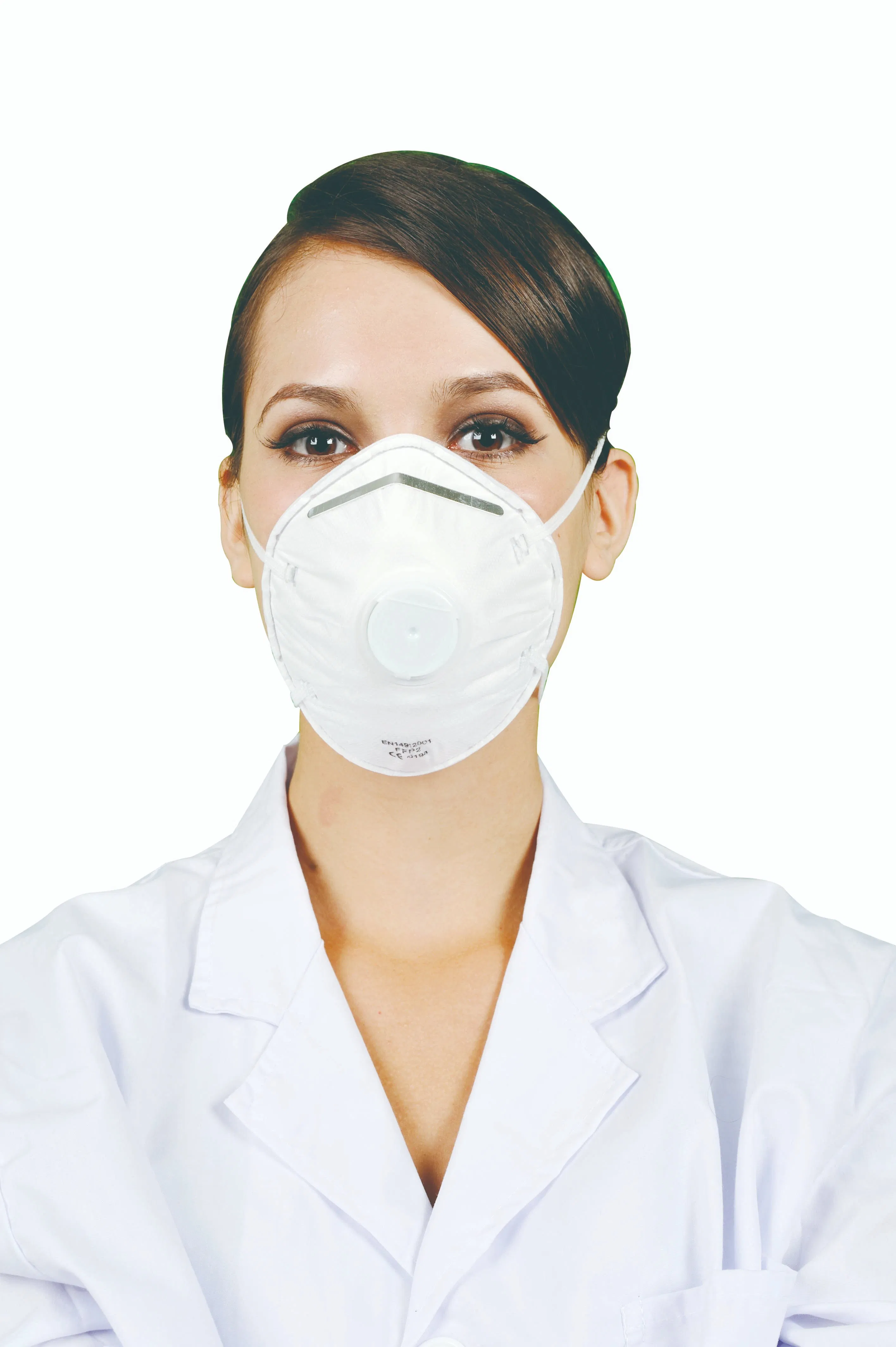 Mascarillas desechables OEM aprobadas por la UE con válvula En149 para máscara de protección personal en minería