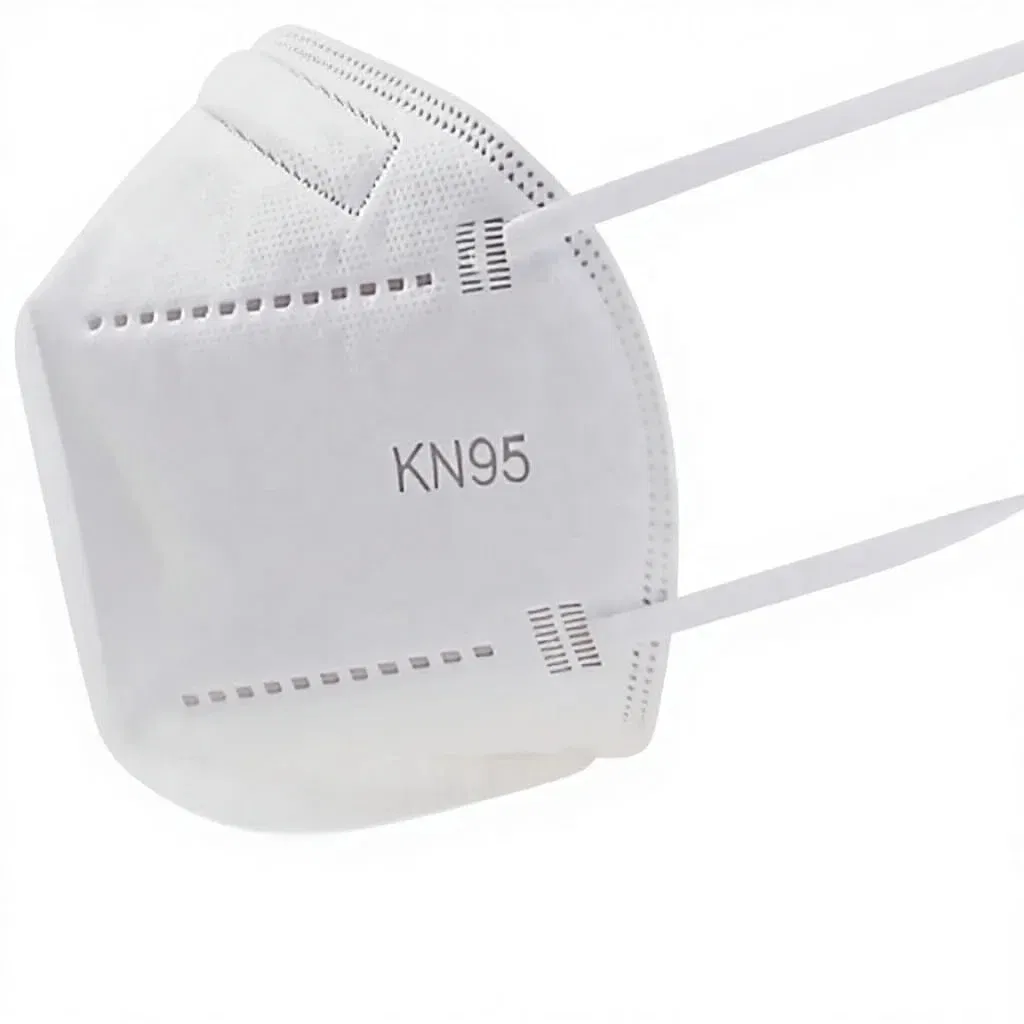 Mascarilla de Protección Facial KN95 GB2626 Estándar 5ply No Tejida para Uso Diario