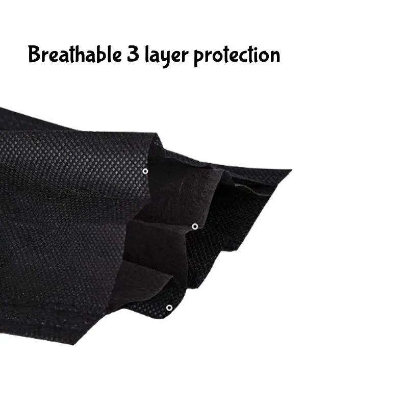 Mascarilla negra de protección