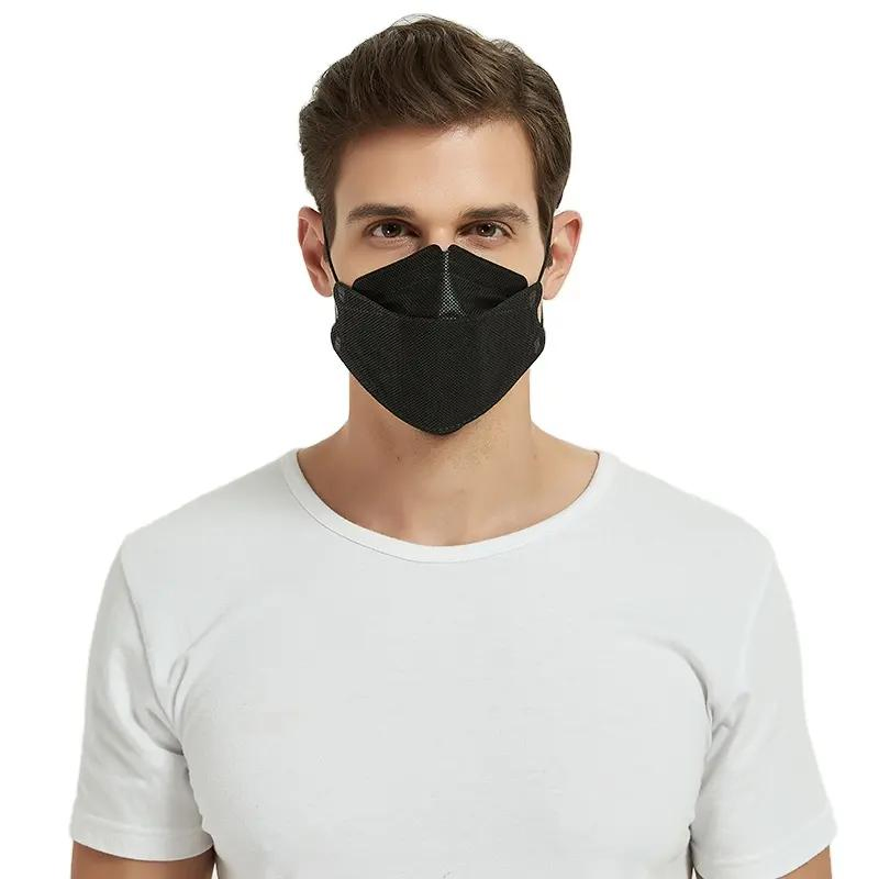 SJ KF94 Fabricante de mascarillas de China Protección premium contra el polvo Paquete individual Desechable Impermeable 4 Capa mascarilla quirúrgica KF94