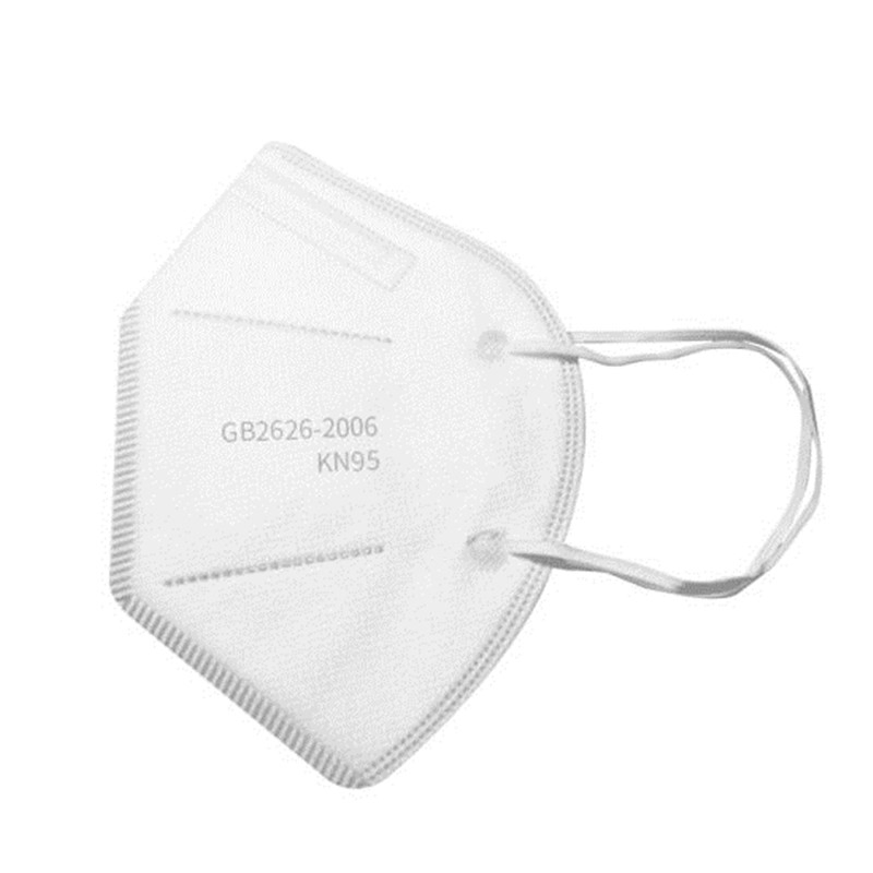 5 Tela no tejida KN95 Mascarilla plegable FFP2 Mascarilla de filtrado de partículas de protección personal en venta