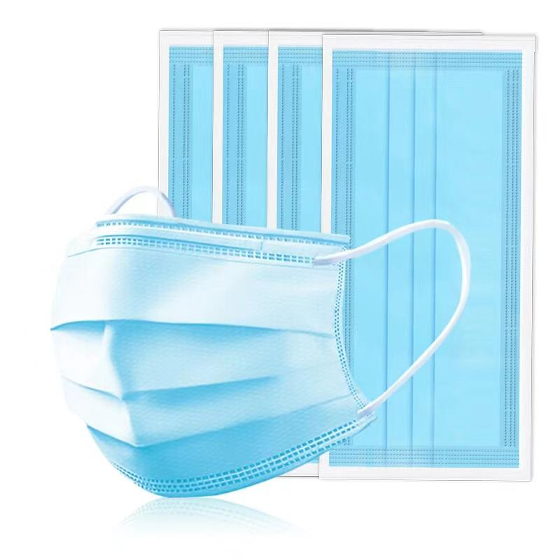 Mascarilla desechable de alta filtración Bfe ≥ 99% suministro de fábrica