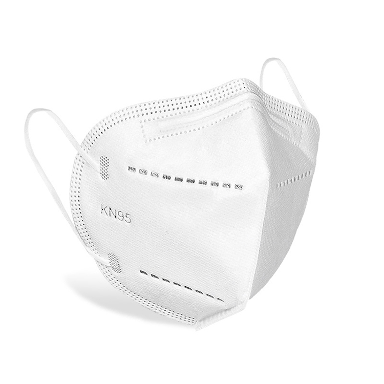 Mascarilla Protectora Personal KN95 Plegable para Respirar Desechable GB2626 Capas 5 Mascarilla Facial Sin Válvula de Aire KN95
