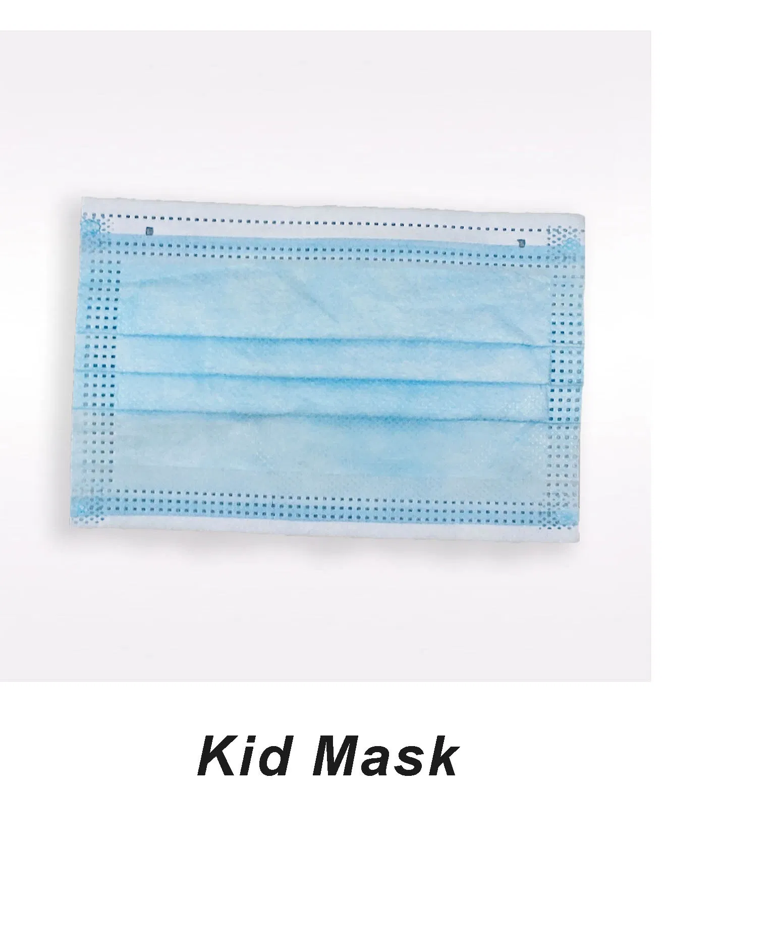 Mascarilla para niños CE Tga Nmpa 3 Mascarilla desechable para niños con orejeras 3ply Mascarilla para niños, máscaras para niños, color azul, mascarilla de diseño, protectora