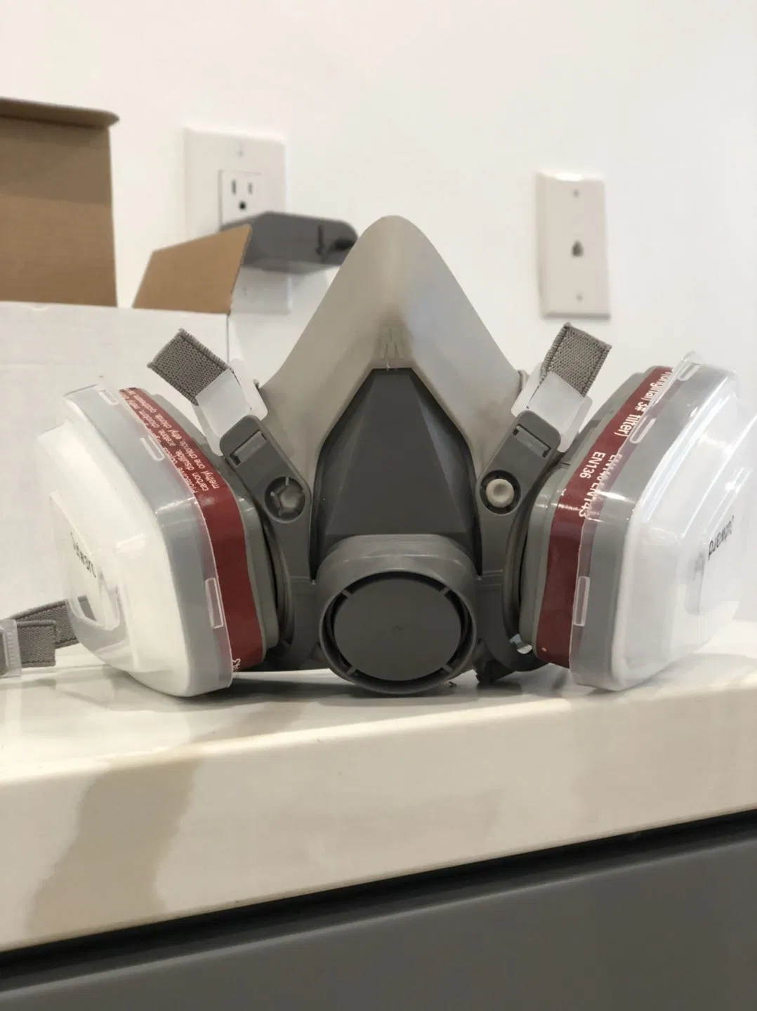 FF-402 Máscara de seguridad respiratoria de cara completa