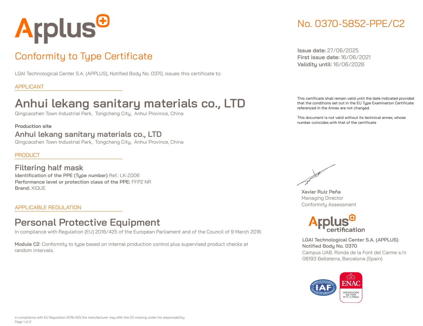Certificado 2