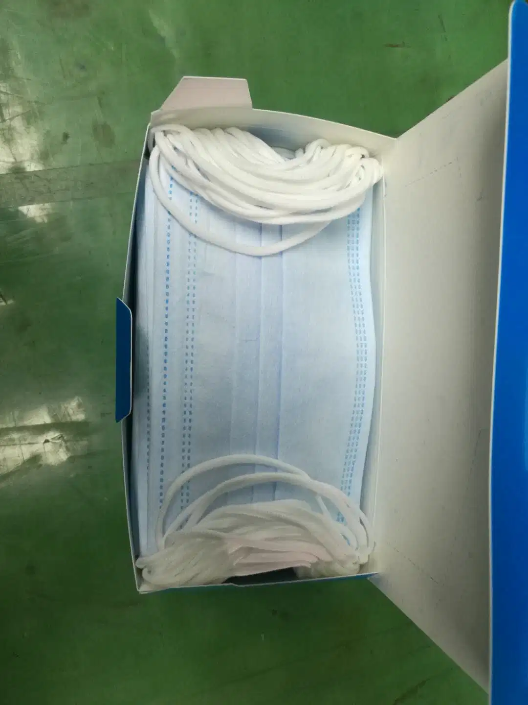 3-Ply Mascarilla quirúrgica desechable protectora médica con cintas para atar en la cabeza, uso diario, hospital