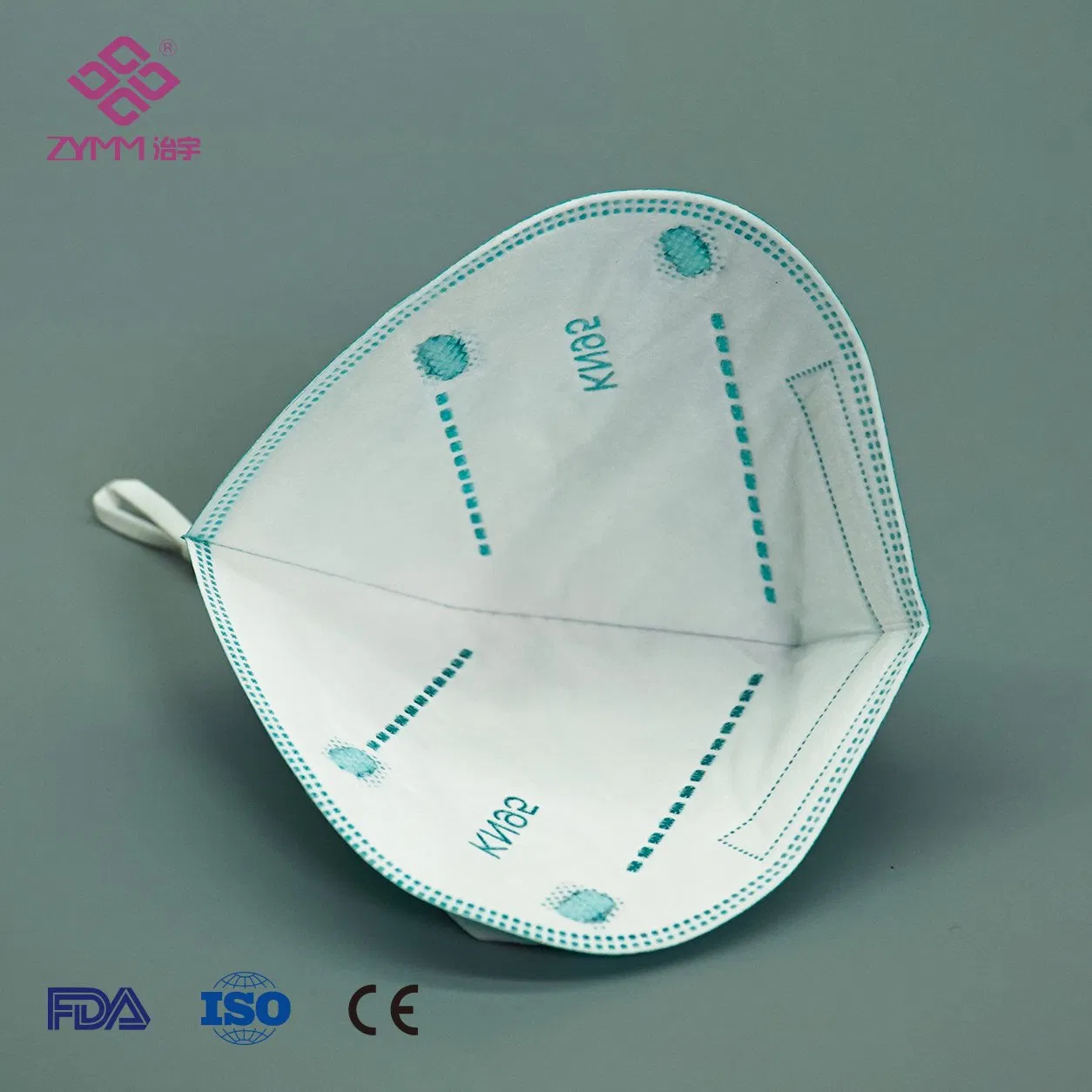 Mascarilla respiratoria desechable para protección contra el polvo industrial