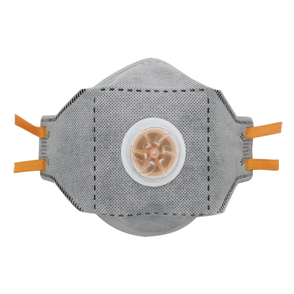Protector No Tejido Industrial Absorbe Olores FFP2 Clasificación de Filtro Respirador Adulto Plegable No Tejido