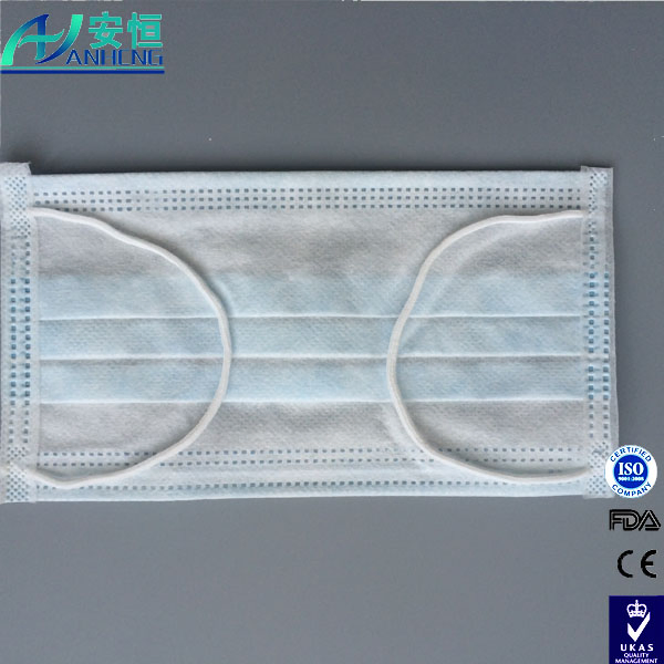 Mascarilla de alta filtración no tejida para servicio de alimentos