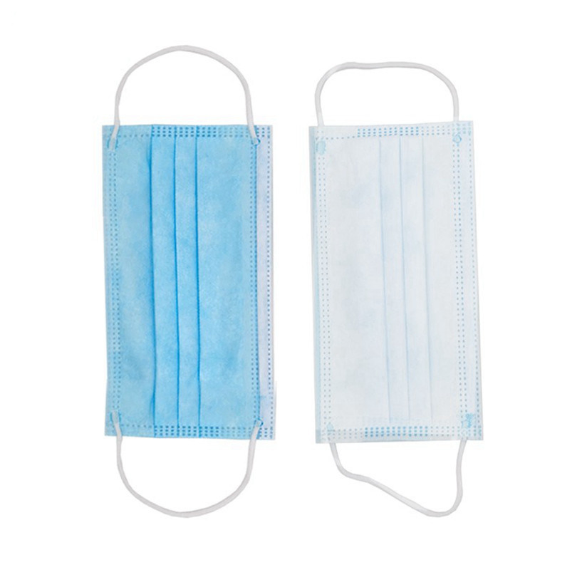 3ply Mascarilla desechable no tejida anti civil con elástico para las orejas