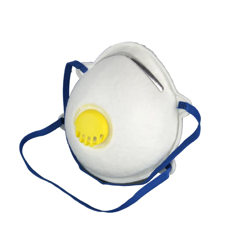 Vista lateral mascarilla N95