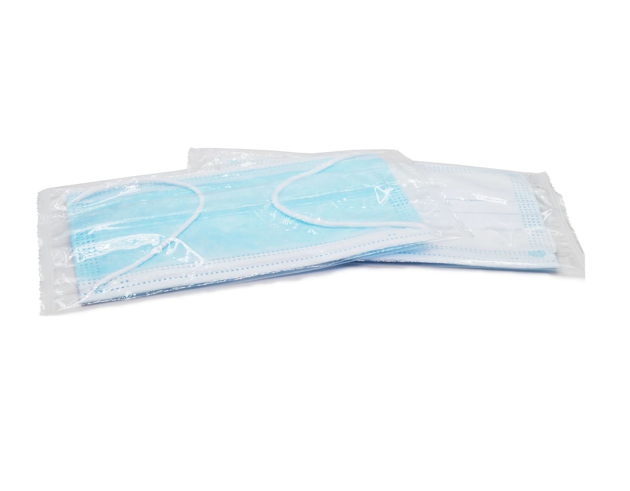 Mascarilla desechable 3 de tela no tejida con lazo para las orejas, adecuada para el hogar, la escuela, la oficina y al aire libre