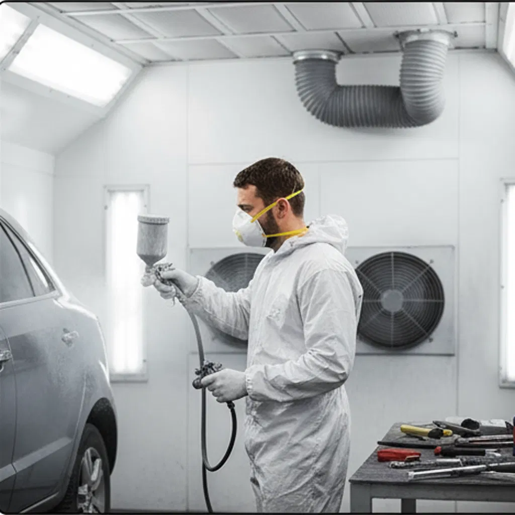 Máscara de seguridad respiratoria de polvo químico avanzado para uso industrial
