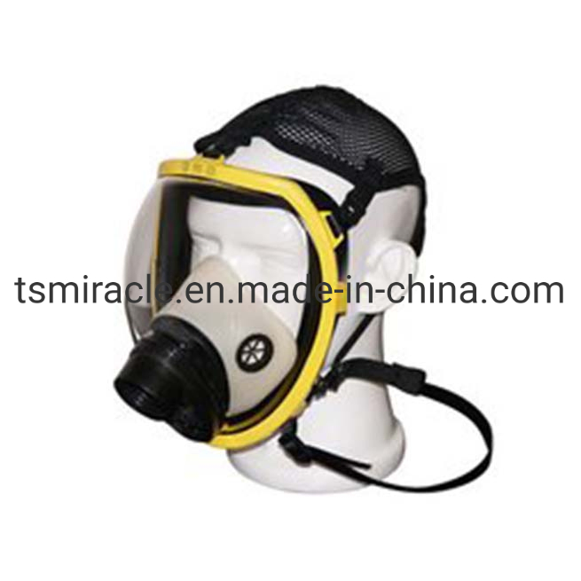 Máscara de gas de doble filtro Protección respiratoria industrial de seguridad