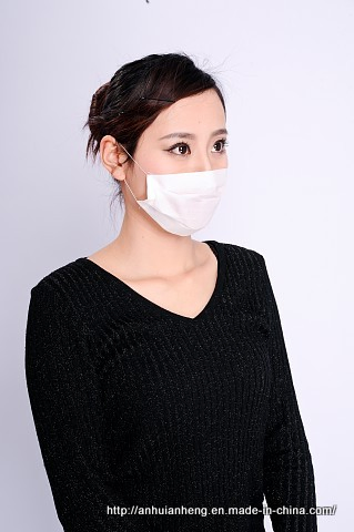 Mascarillas desechables 3-Ply con cobertura facial y ganchos elásticos para el hogar, oficina, escuela y al aire libre