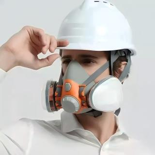 Máscara de respiración de seguridad para protección industrial profesional