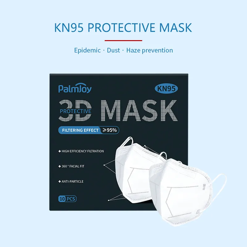 KN95 Mascarilla Transpirable Mascarilla Protectora Cuidado Personal Seguro Escuela Oficina Mercado