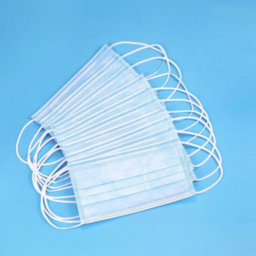 Fabricante Consumibles Médicos 3ply Mascarilla Quirúrgica Desechable con Orejeras Uso Diario