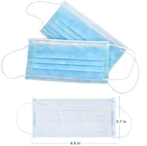 Mascarilla desechable de alta filtración Bfe ≥ 99% suministro de fábrica