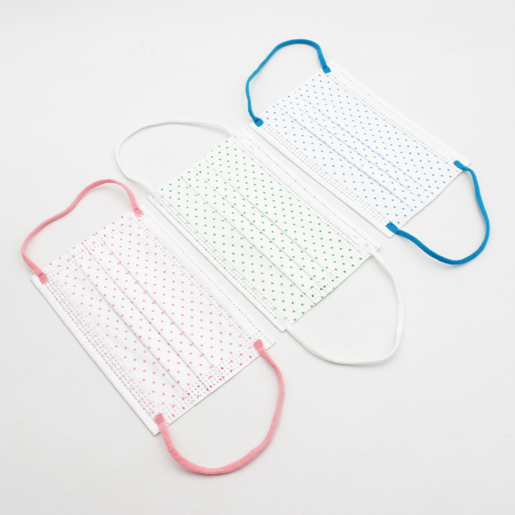 Mascarilla desechable 3-Ply tamaño infantil con estampados adorables y bonitos, uso médico y no médico, hospital, clínica dental, uso diario