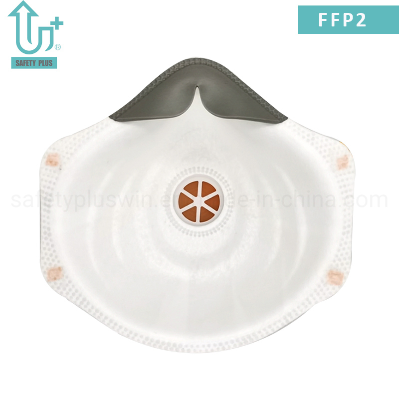 Mascarilla de respiración desechable para protección contra el polvo de carpintería con válvula N95 FFP2