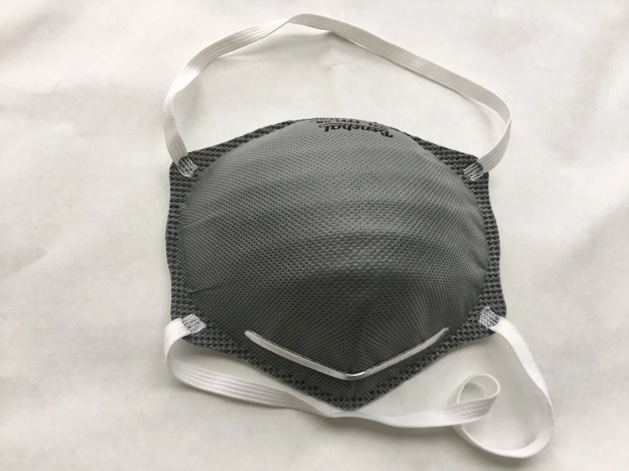Mascarilla de Polvo en Forma de Cono Mitad de Seguridad N95 Respirador para Protección Industrial Sin Válvula