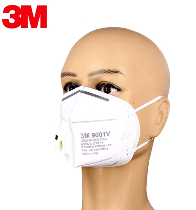 Máscaras de polvo respiratorias de seguridad para la cara 9001