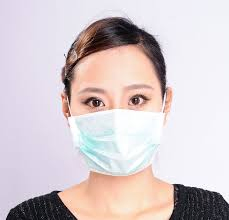 Mascarilla desechable de no tejido al por mayor para cuidado personal y protección