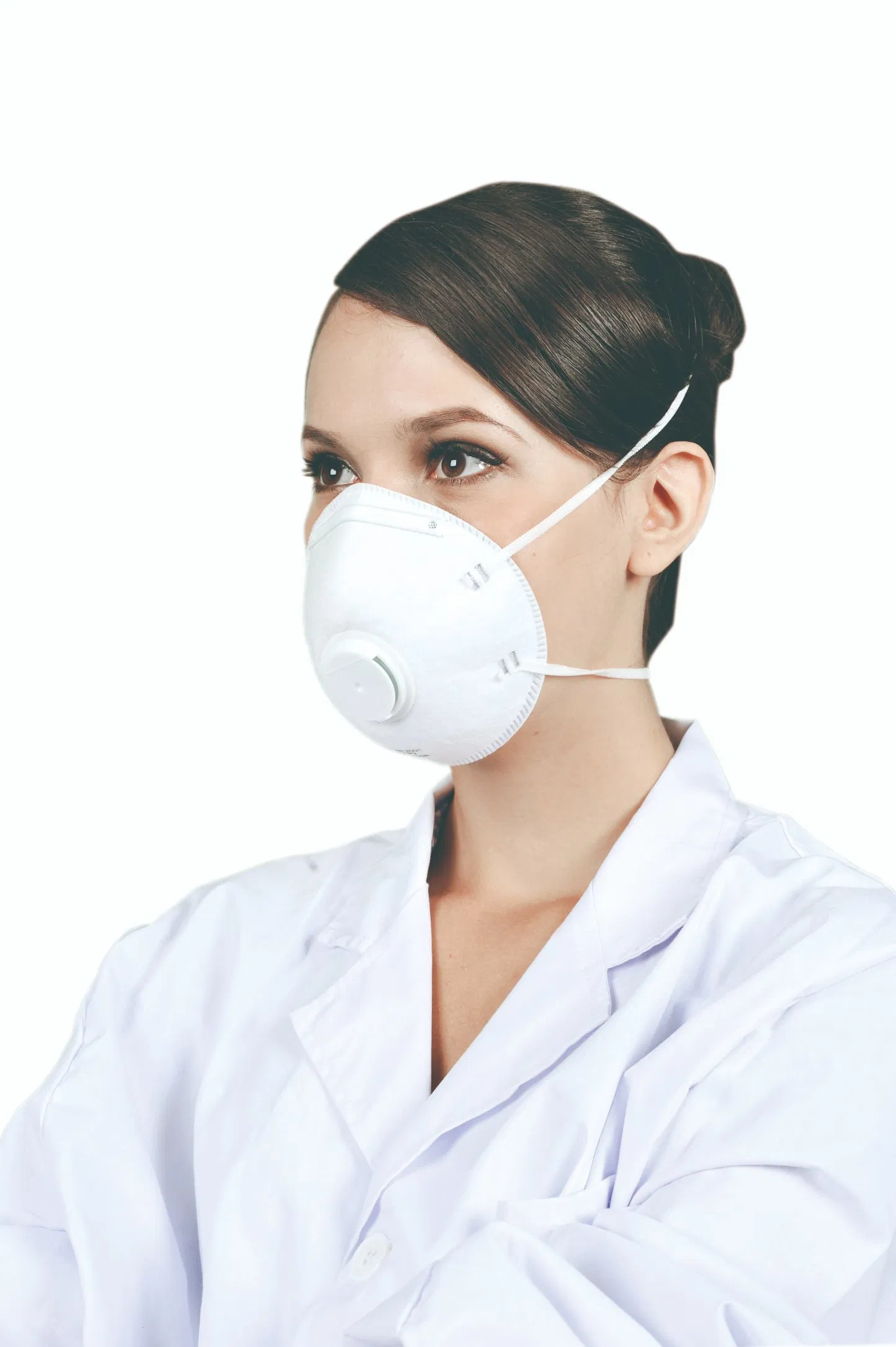 Mascarillas desechables OEM aprobadas por la UE con válvula En149 para máscara de protección personal en minería
